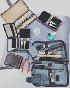 修低音管竹片工具